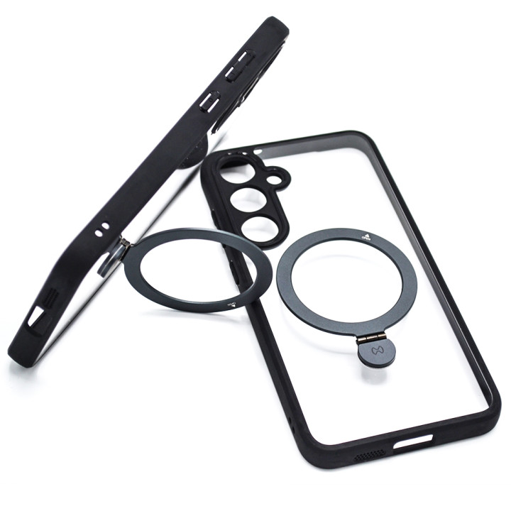 Противоударный чехол XUNDD Ring для Samsung Galaxy S24, Black