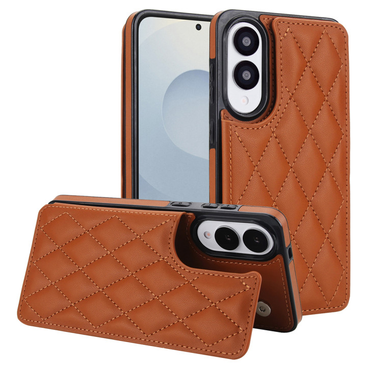 Чехол – кошелек Lingge для Samsung Galaxy S25 Edge с магнитными защелками