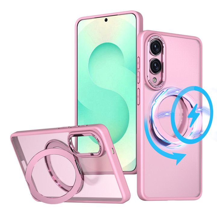 Чехол Magsafe Magnetic Ring 360 для Samsung Galaxy S25 Edge с кольцом – подставкой