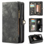 Чехол-кошелек CaseMe Retro Leather для Samsung Galaxy S22 Plus 5G, Black