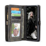 Чехол-кошелек CaseMe Retro Leather для Samsung Galaxy S22 Plus 5G, Black