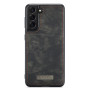Чехол-кошелек CaseMe Retro Leather для Samsung Galaxy S21 FE 5G, Black