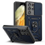 Чехол-накладка Ricco Camera Sliding для Samsung Galaxy S21 Ultra синий