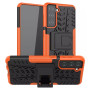 Бронированный чехол Armored Case для Samsung Galaxy S21 оранжевый