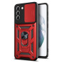 Чехол-накладка Ricco Camera Sliding для Samsung Galaxy S21 красный