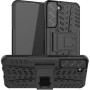 Бронированный чехол Armored Case для Samsung Galaxy S22 Plus 5G зелёный