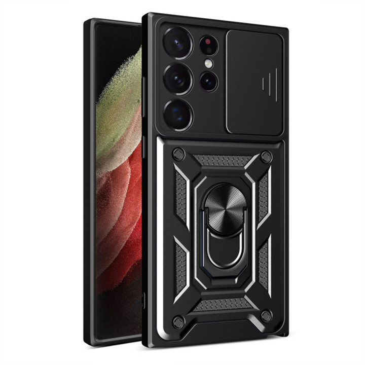 Чехол накладка Ricco Camera Sliding для Samsung Galaxy S23 Ultra