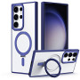 Чехол - накладка Magsafe Magnetic Ring для Samsung Galaxy S23 Ultra с магнитным кольцом