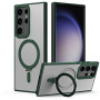 Чехол - накладка Magsafe Magnetic Ring для Samsung Galaxy S23 Ultra с магнитным кольцом