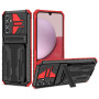 Чехол - накладка Armor Case with Card Slot для Samsung Galaxy S24 Plus