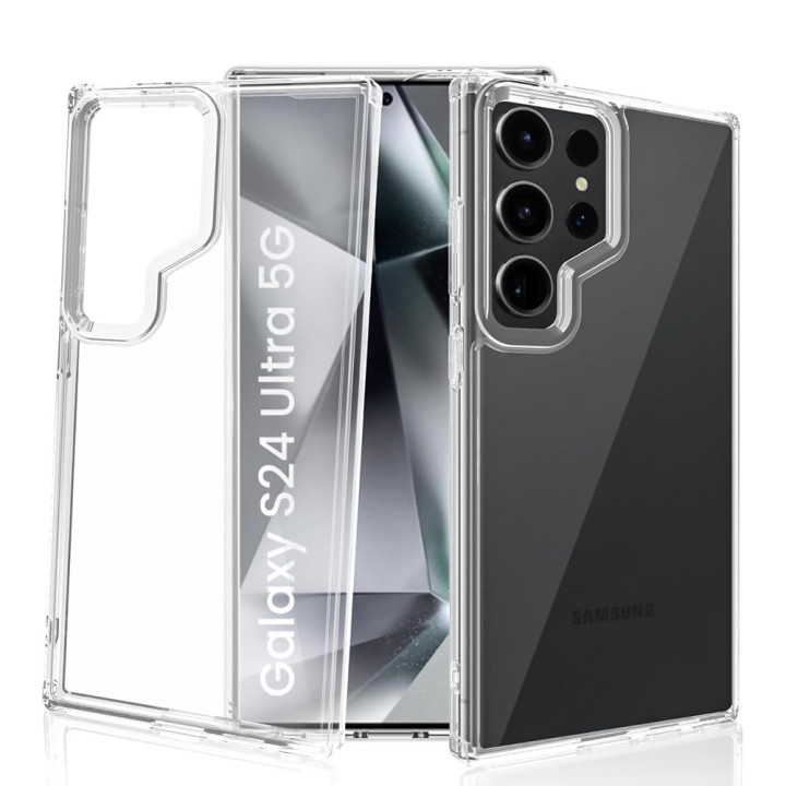 Чехол - накладка Omeve Crystal Case для Samsung Galaxy S24 Ultra