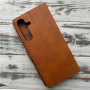 Чехол - книжка N.BEKUS Leather PU для Samsung Galaxy S25 FE черный