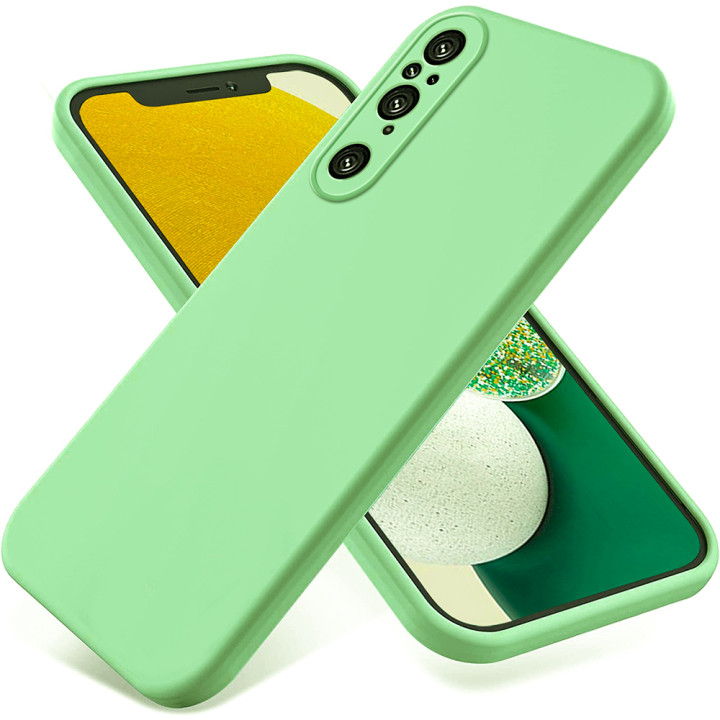 Чехол - накладка Silicone Cover Full для Sony Xperia 1 V