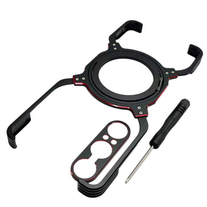 Чехол Metal Bamper with Ring для Sony Xperia 1 VII с защитой на камеру