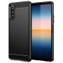 Чехол-накладка Carbon для Sony Xperia 10 IV красный