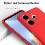 Чехол - накладка Silicone Cover Full для Tecno Pova 6 Neo красный