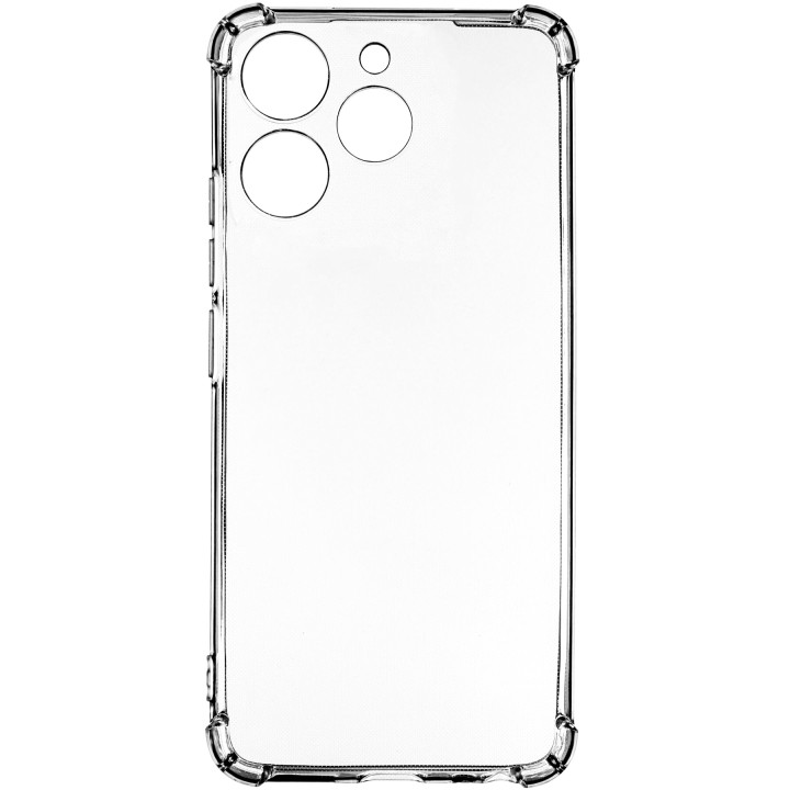 Прозрачный силиконовый чехол для Tecno Spark 10 Pro