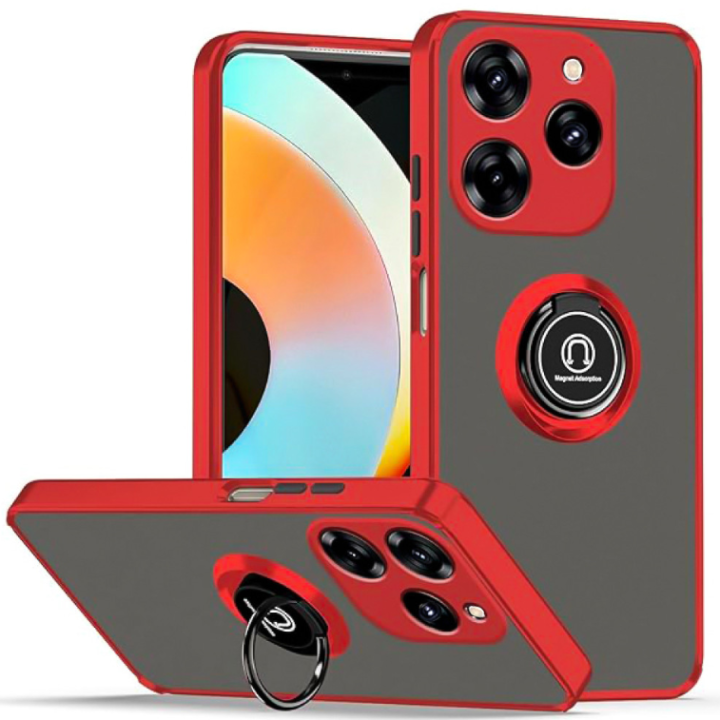 Чехол - накладка TPU Color Matte Ring для Tecno Spark 20 / 20c​