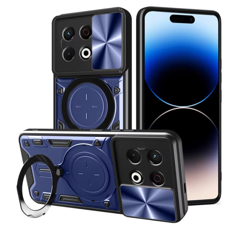 Чехол - накладка Omeve Magnetic Ring для Tecno Spark 30 Pro