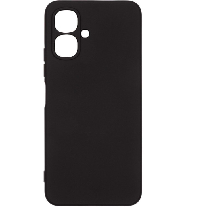 Матовый чехол накладка TPU для Tecno Spark Go 2, Black