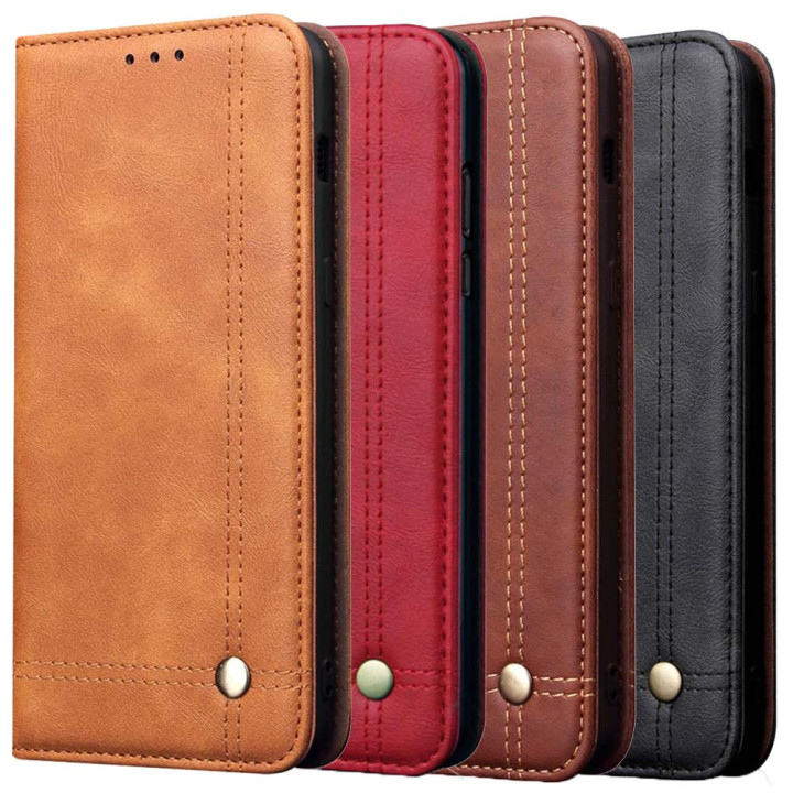 Кожаный чехол-книжка Epik для Xiaomi Redmi K30