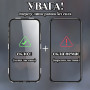 Накладка бампер магнит Bakeey Metal Frame 360° для Apple iPhone 11 Pro Max, Black