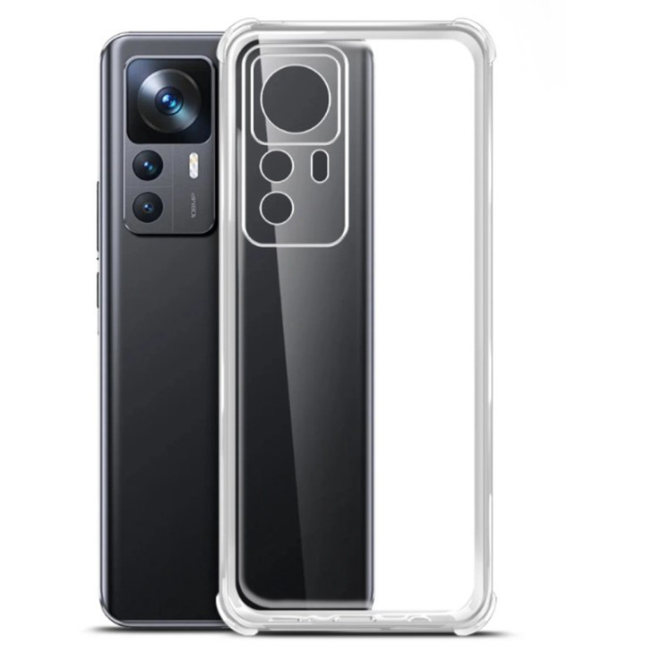 Прозрачный силиконовый чехол для Xiaomi 12T / 12T Pro / Redmi K50 Ultra
