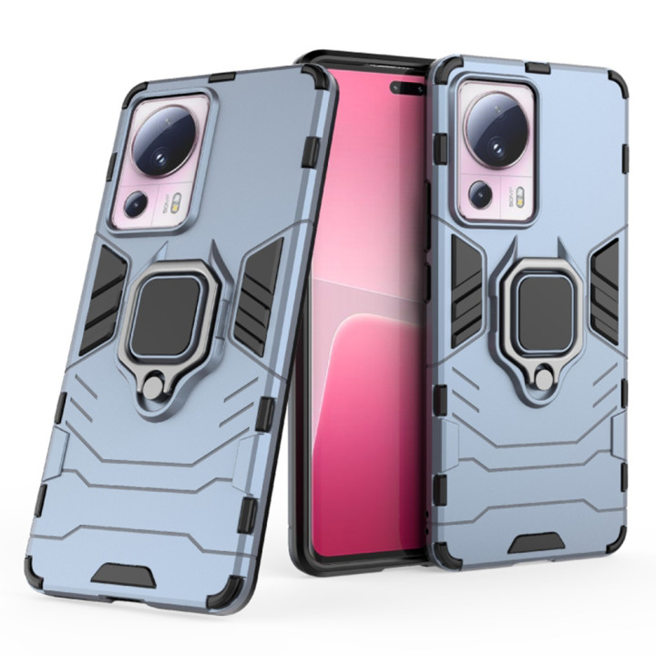 Чехол накладка Ricco Black Panther Armor для Xiaomi 13 Lite