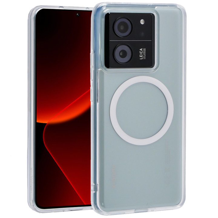 Чехол - накладка Omeve Glass Ring для Xiaomi 13T / 13T Pro / K60 Ultra