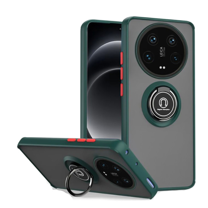 Чехол - накладка TPU Color Matte Ring для Xiaomi 14 Ultra