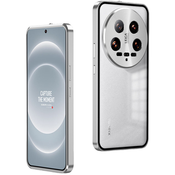 Противоударный чехол накладка Metal Glass для Xiaomi 14 Ultra