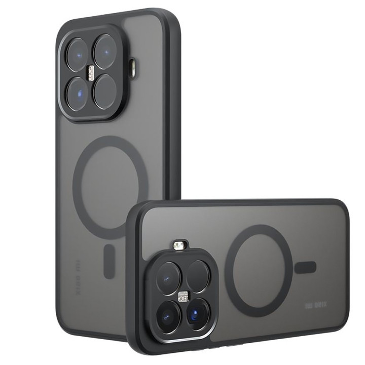 Матовый чехол Magsafe TPU+PC для Xiaomi 15T Pro, Black
