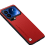 Чехол CODE Tactile Experience для Xiaomi 17 Pro Max с защитой на камеру красный