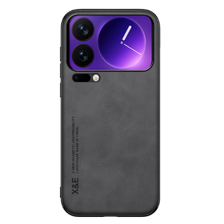 Чехол X&E для Xiaomi 17 Pro Max с металлической вставкой и защитой на камеру