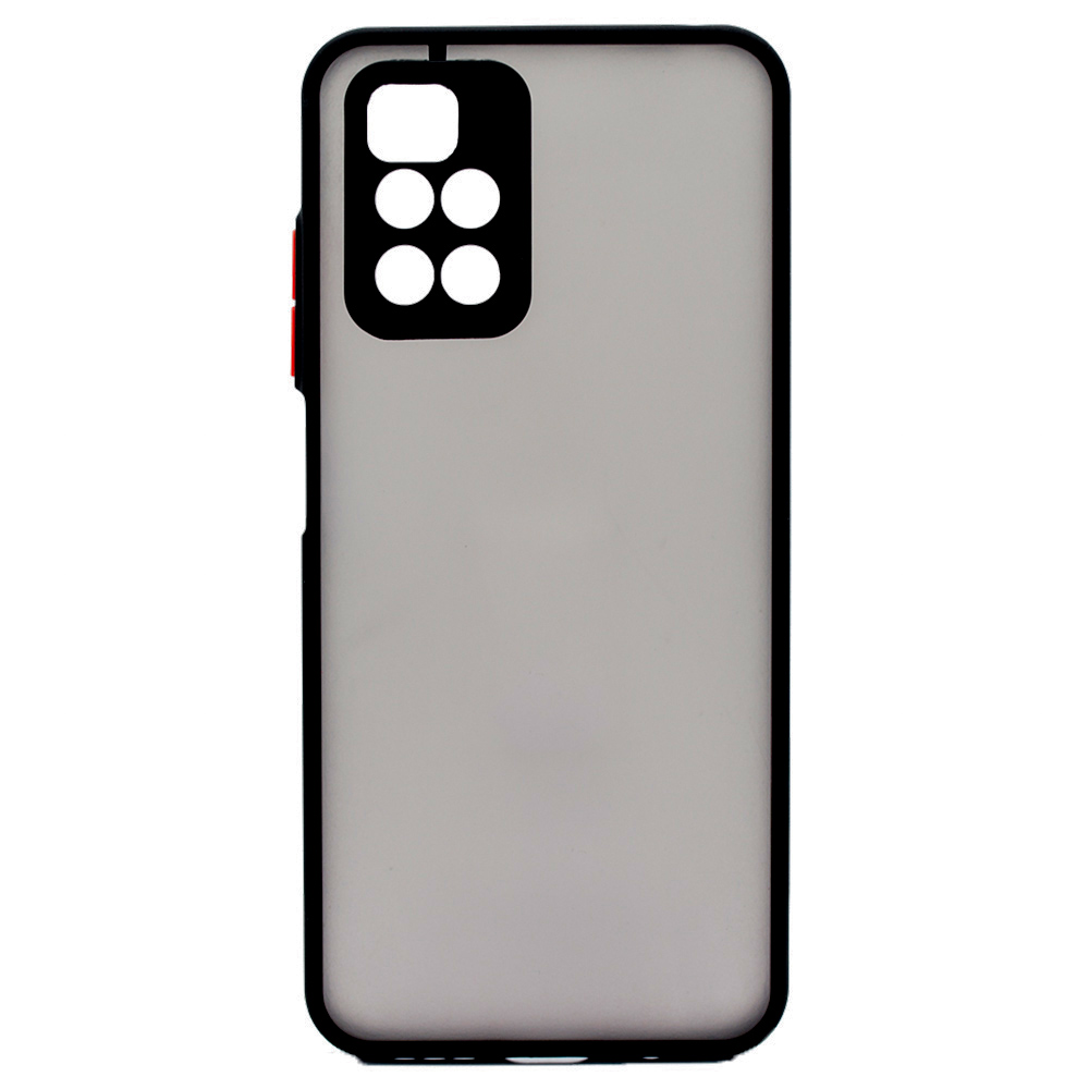 Чехол-накладка TPU Color Matte Case для Xiaomi Redmi 10  черный