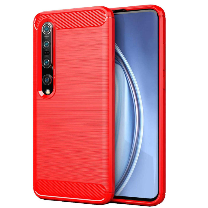 Чехол-накладка Carbon для Xiaomi MI 10 / Mi 10 Pro