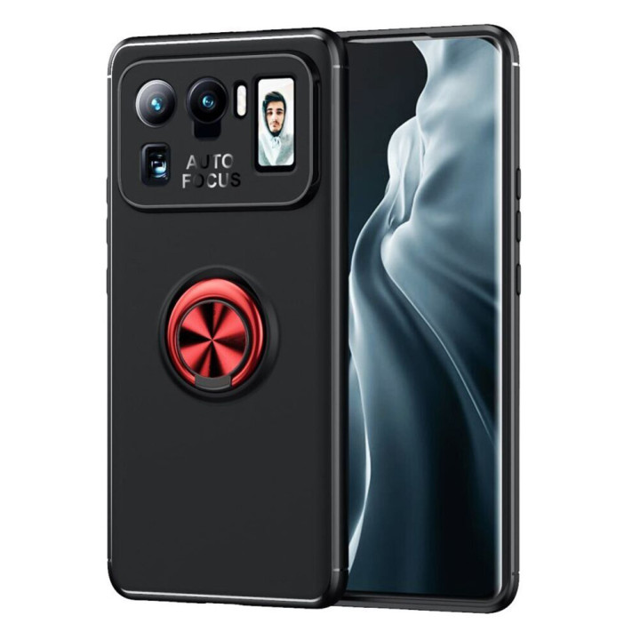 Чехол Auto Focus 360 Rotating Ring для Xiaomi Mi 11 Ultra