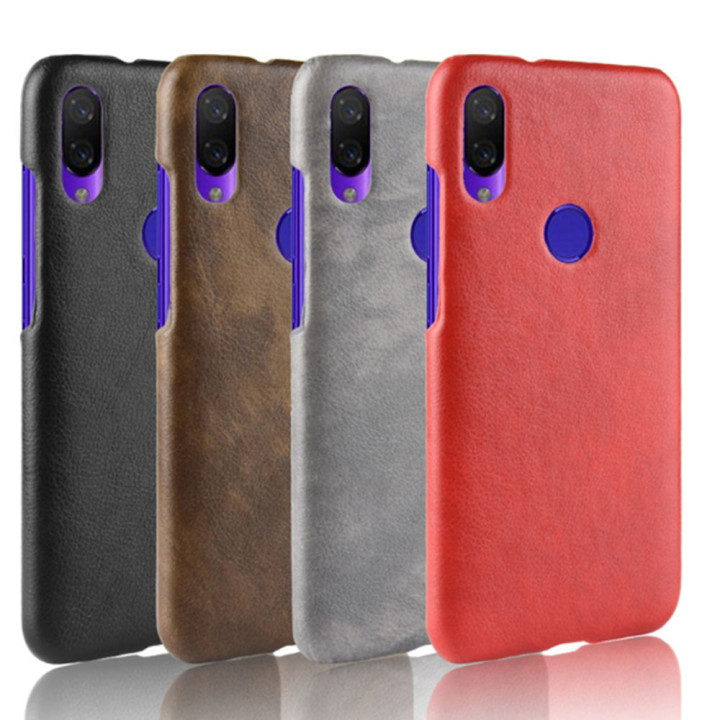 Кожаный чехол накладка для Xiaomi Mi Play