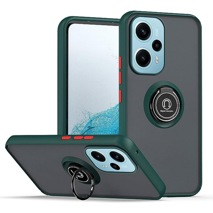 Чехол-накладка TPU Color Matte Ring для Xiaomi Poco F5 / Redmi Note 12 Turbo