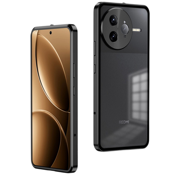 Противоударный чехол накладка Metal Glass для Xiaomi Poco F7 Ultra / Redmi K80 Pro