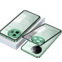 Противоударный чехол накладка Metal Glass для Xiaomi Poco F7 Ultra / Redmi K80 Pro зеленый
