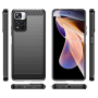  Чехол-накладка Polished Carbon для Xiaomi Redmi Note 11S 5G / Note 11T 5G