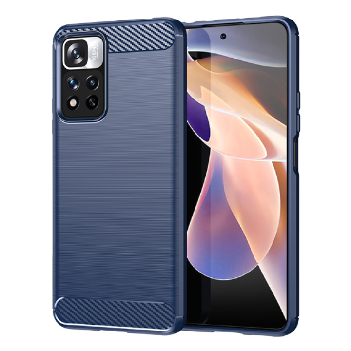  Чехол-накладка Polished Carbon для Xiaomi Redmi Note 11S 5G / Note 11T 5G