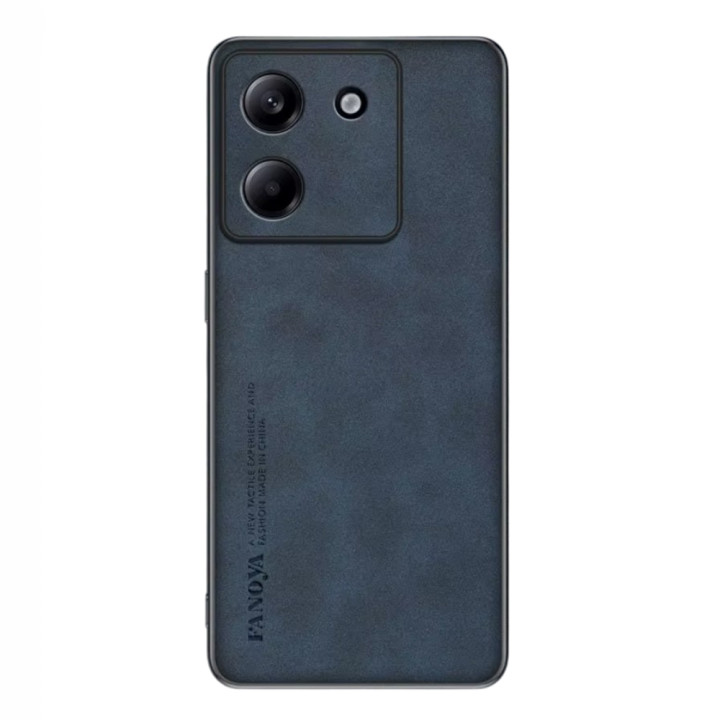 Шкіряний чохол Fanoya для Xiaomi Poco M7 Pro