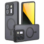 Матовый чехол - накладка Magsafe TPU+PC для Xiaomi Poco M7 Pro 5G