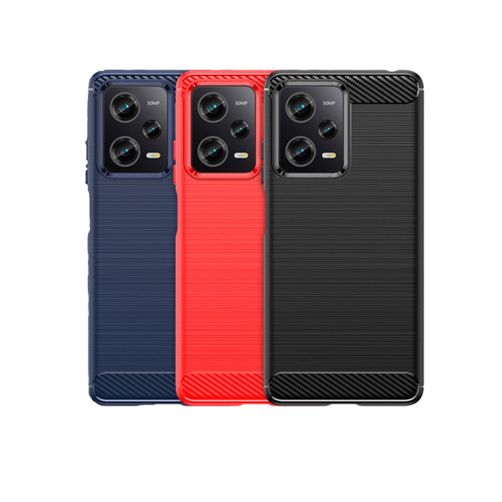  Чехол-накладка Polished Carbon для Xiaomi Redmi Note 12 Pro 5G / Poco X5 Pro 5G
