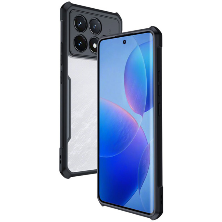 Противоударный чехол XUNDD для Xiaomi Poco X6 Pro 5G / Redmi K70E, Black