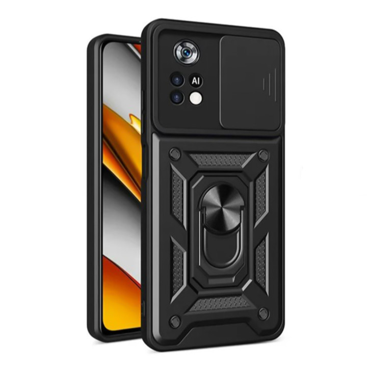 Чехол-накладка Ricco Camera Sliding для Xiaomi Poco M4 Pro 4G