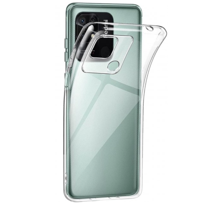 Прозрачный силиконовый чехол-накладка Oucase для Xiaomi Redmi 10C