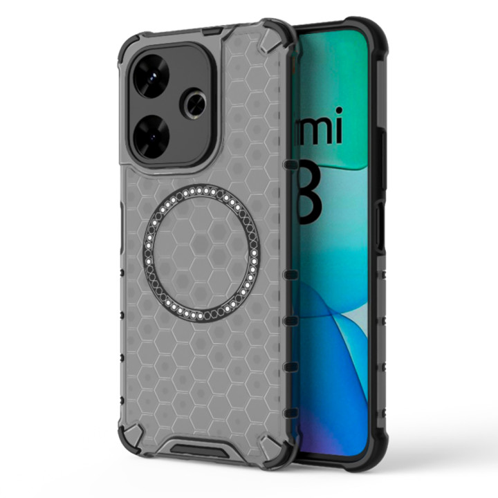 Чехол - накладка Armored Case Sota with Ring для Xiaomi Redmi 13 4G / Redmi 13 5G / Poco M6 4G